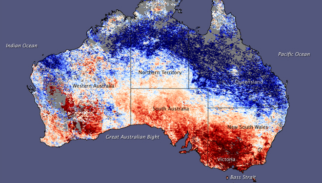 Temperaturas de mas de 40 grados azotan a Australia.